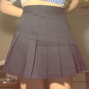 Navy blue brandy melville skirt